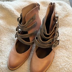 Freebird Leather Scarlett Shoes Pink